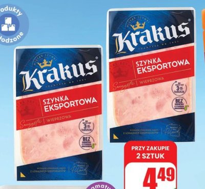 Szynka konserwowa eksportowa  promocja w Dino