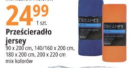 Prze艣cierad艂o jersey 140/160 x 200 cm promocja