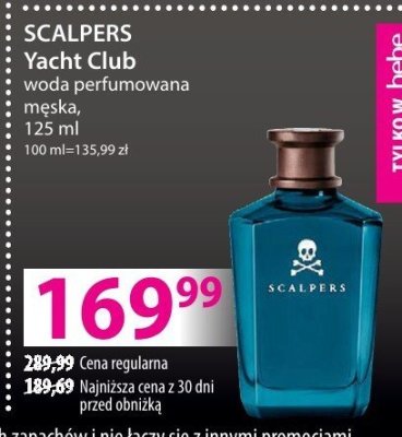 Perfumy SCALPERS Yacht Club woda perfumowana męska promocja w Hebe