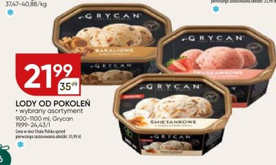 Lody od pokoleń Grycan promocja w Chata Polska