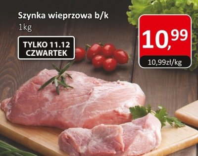 Szynka wieprzowa b/k promocja w Market Point