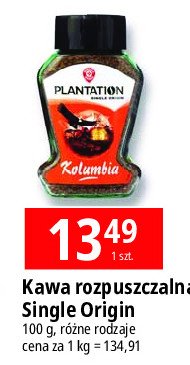 Kawa kolumbia Wiodąca marka plantation single origin promocja