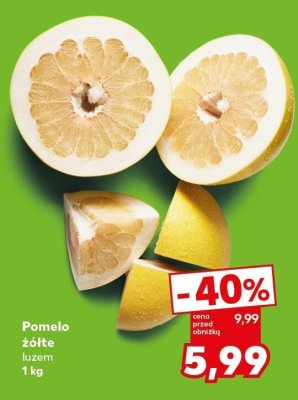 Pomelo żółte luzem promocja w Kaufland