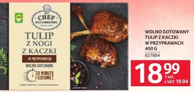 Tulip z nogi z kaczki w przyprawach w kartonach promocja w Selgros