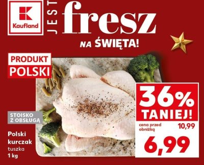Kurczak tuszka Polski promocja w Kaufland