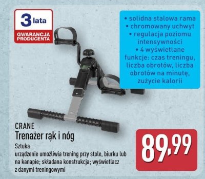 Trenażer rąk i nóg CRANE promocja w Aldi