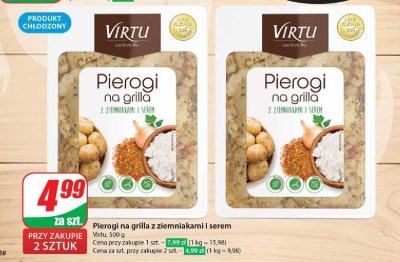 Pierogi na grilla z ziemniakami i serem Virtu promocja
