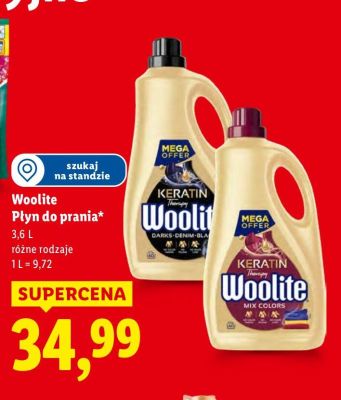 Płyn do prania Woolite  promocja w Lidl