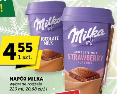 Napój Milka wybrane rodzaje promocja w ABC