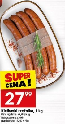 Kiełbaski rzeźnika, 1 kg promocja w Twój Market