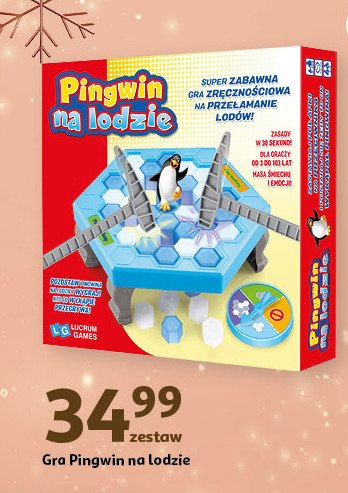 Gra pingwiny na lodzie GRANNA SMART GAMES promocja w Auchan