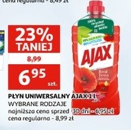 P艂yn do mycia polne kwiaty Ajax floral fiesta Ajax . promocja