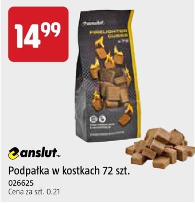 Podpałka w kostkach 72 szt. promocja w Jula