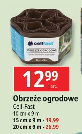 Obrzeże ogrodowe 15 cm x 9 m Cellfast promocja