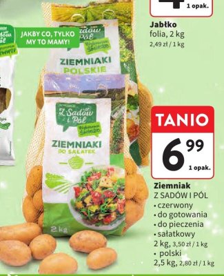 Ziemniak Z SADÓW I PÓL polski promocja w Intermarche