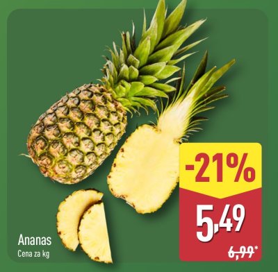 Ananas promocja w Aldi