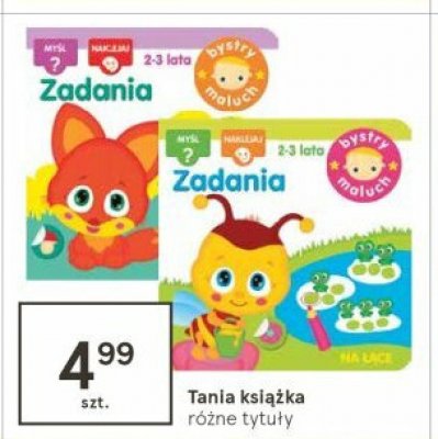 Zadania 2-3 lata promocja