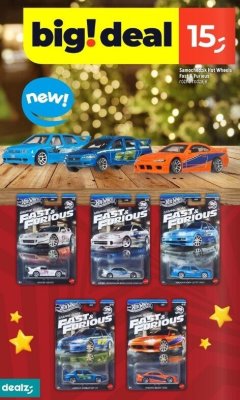 Samochodzik Hot Wheels Fast & Furious różne modele promocja w Dealz