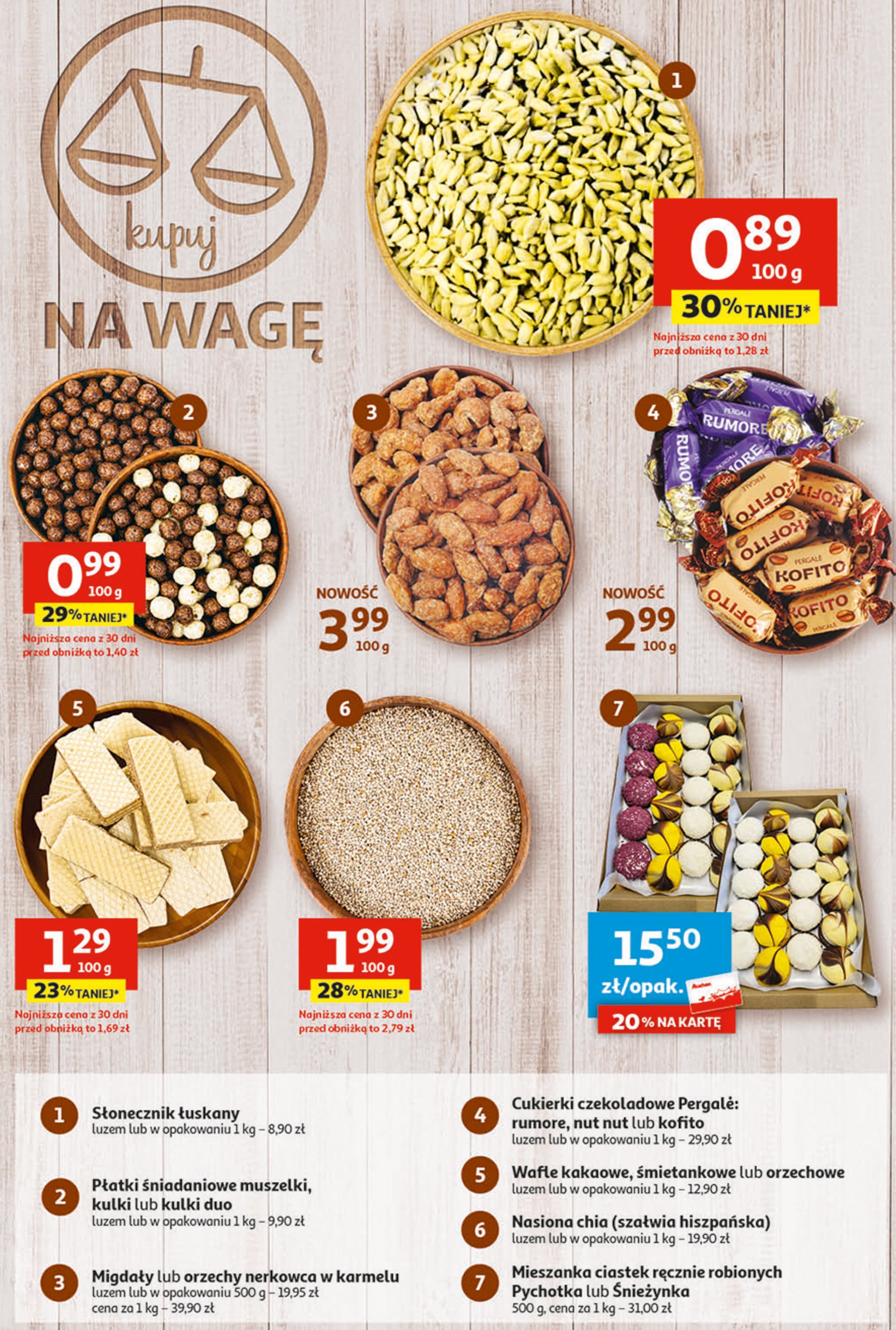 Cukierki rumore Pergale promocja