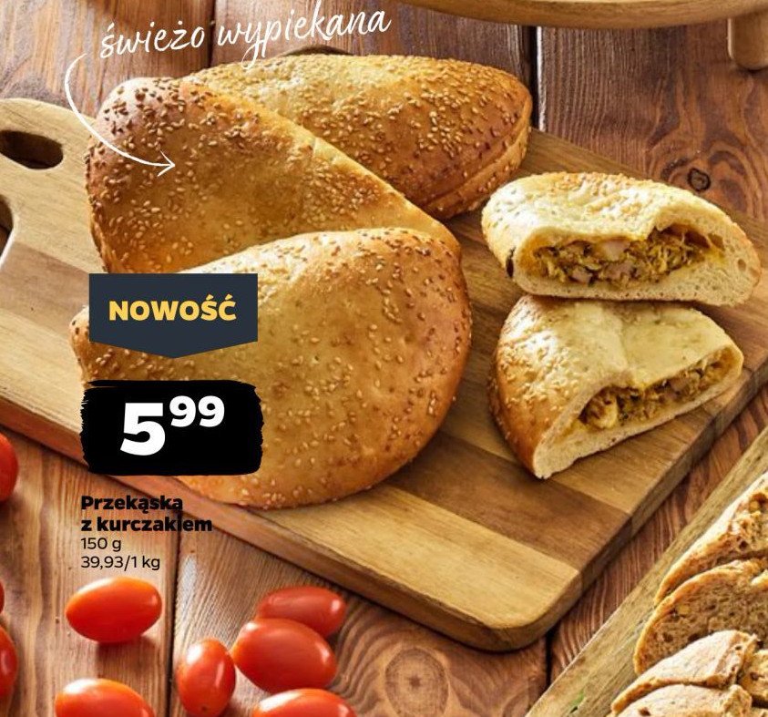 Przekąska z kurczakiem promocja w Netto