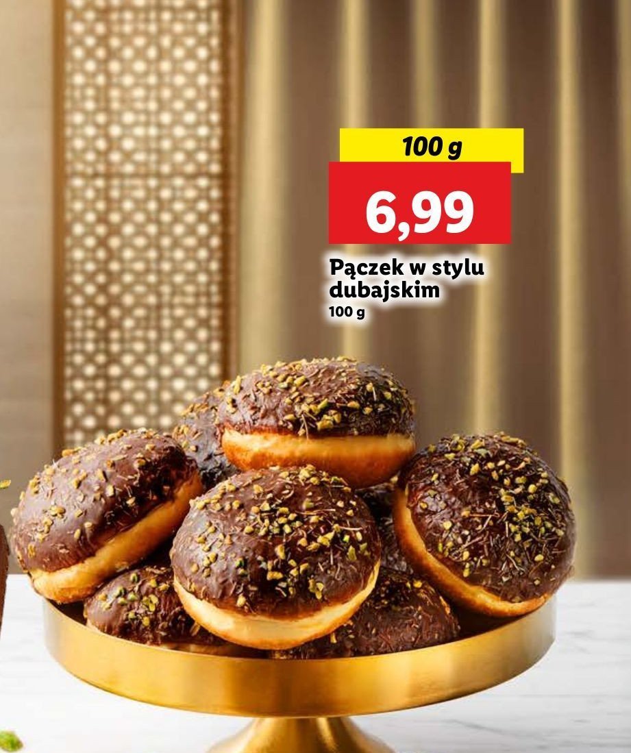 Pączek dubajski promocja