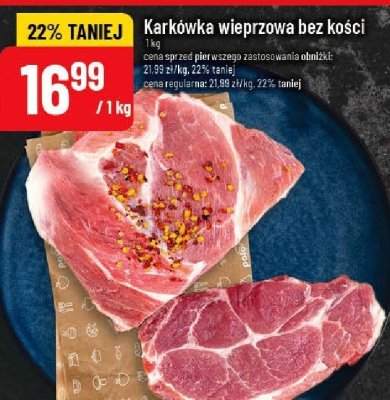 Karkówka wieprzowa bez kości promocja w POLOmarket