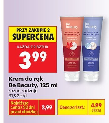 Krem do rąk, 125 ml, różne rodzaje promocja w Biedronka