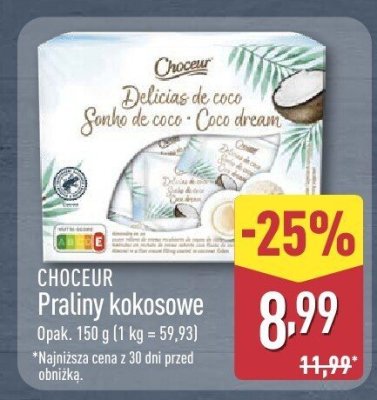 Praliny kokosowe opak. 150 g promocja w Aldi
