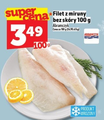 Filet z miruny bez skóry 100 g promocja w TOPAZ