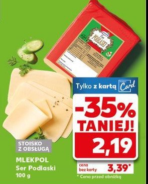 Ser podlaski Mlekpol promocja