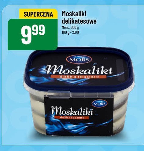 Moskaliki delikatesowe Mors ryby promocja w POLOmarket