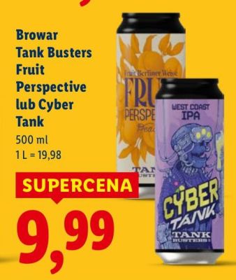 Piwo kraftowe Fruit Perspective promocja w Lidl