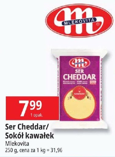 Ser cheddar Mlekovita promocja