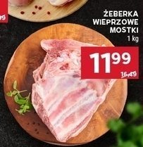 Żeberka wieprzowe mostki promocja w Stokrotka