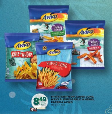 Frytki Grip'n Dip Aviko promocja w Stokrotka