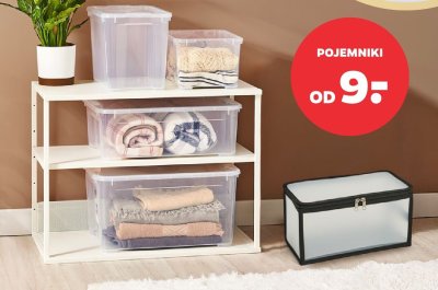 Pojemniki do przechowywania Liv & bo promocja w Netto