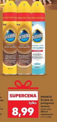 Środek do pielęgnacji drewna spray, płyn 500ml promocja w Kaufland