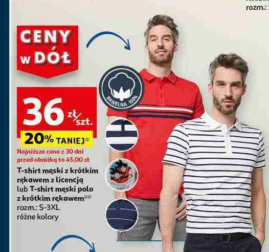 T-shirt męski polo promocja