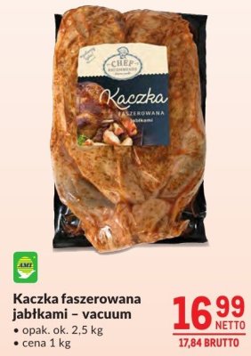 Kaczka faszerowana jabłkami promocja w Makro