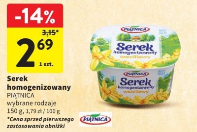 Ser promocja w Intermarche