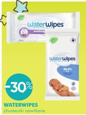 Chusteczki nawilżane WATERWIPES promocja w Super-Pharm
