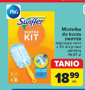 Miotełka do kurzu Swiffer promocja w Carrefour Market