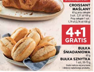 Bułka śniadaniowa promocja w Stokrotka