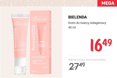 Krem do twarzy RevitalDerm kolagenowy promocja w Rossmann