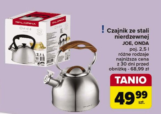 Czajnik joe 2.5 l Florina (florentyna) promocja