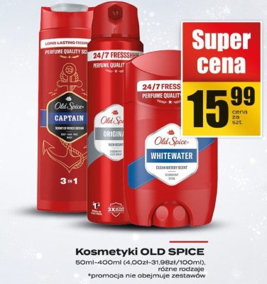 Kosmetyki OLD SPICE promocja w Supeco