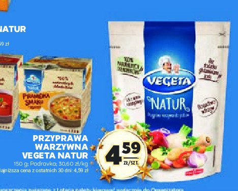 Przyprawa do potraw Vegeta natur promocja w Stokrotka