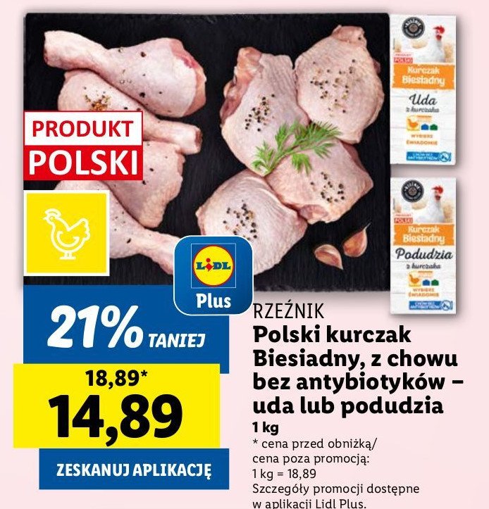 Podudzie z kurczaka biesiadnego Rzeźnik codzienna dostawa promocja