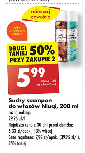 Suchy szampon original promocja