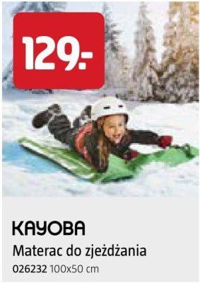 Materac do zjeżdżania KAYOBA promocja w Jula